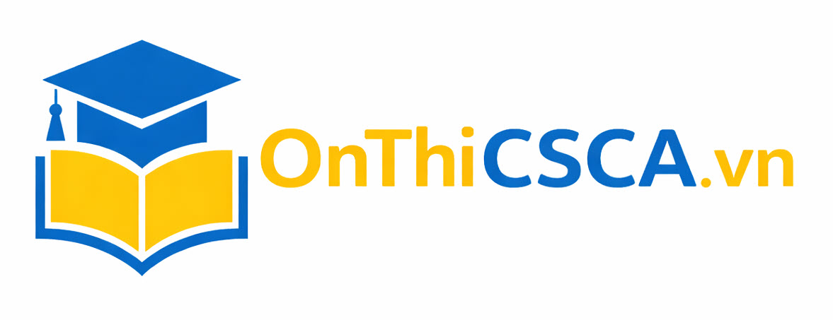 OnThiCSCA.vn – Ôn thi CSCA
